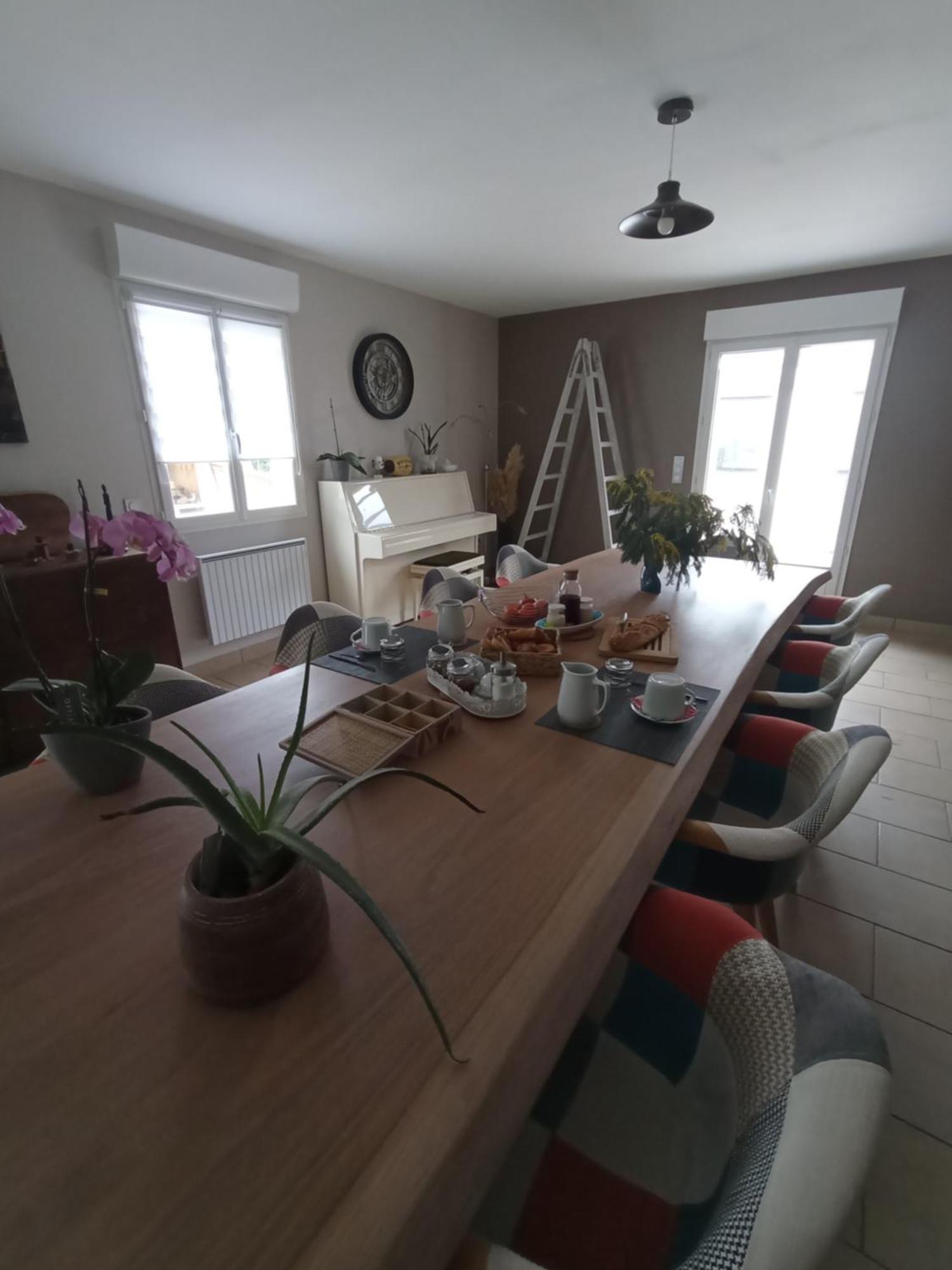 Chambres Et Tables D'Hotes " O Doux Matins " Aux Portes De Chinon Rivière 外观 照片